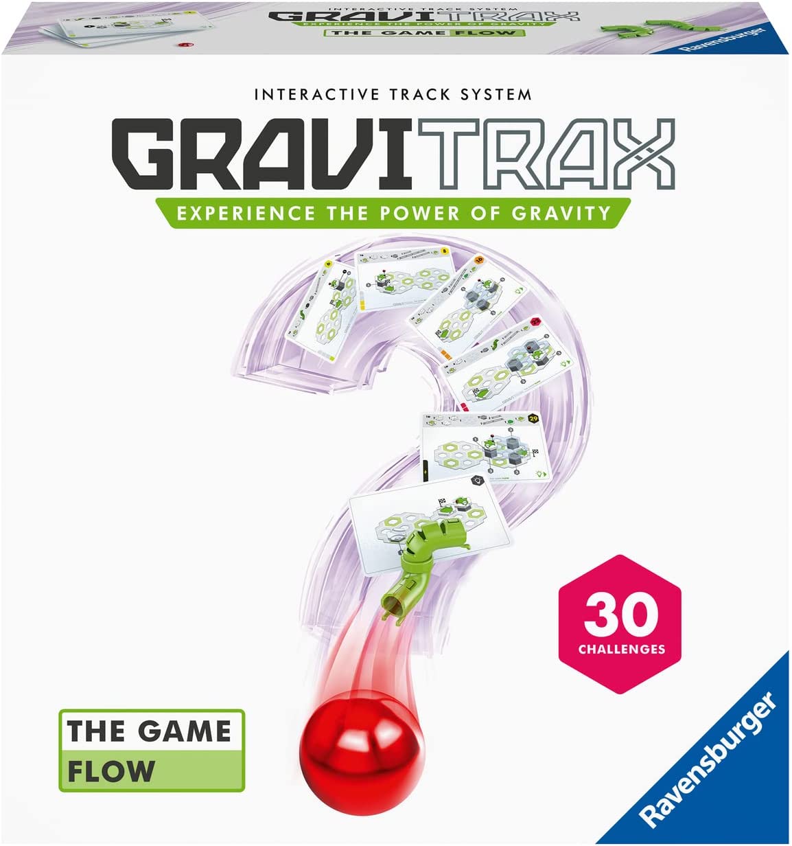 GraviTrax The Game Flow pista costruzione biglie con FlexTube e vortice