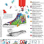 3D Puzzle - Sneaker Super Mario - 11267 8