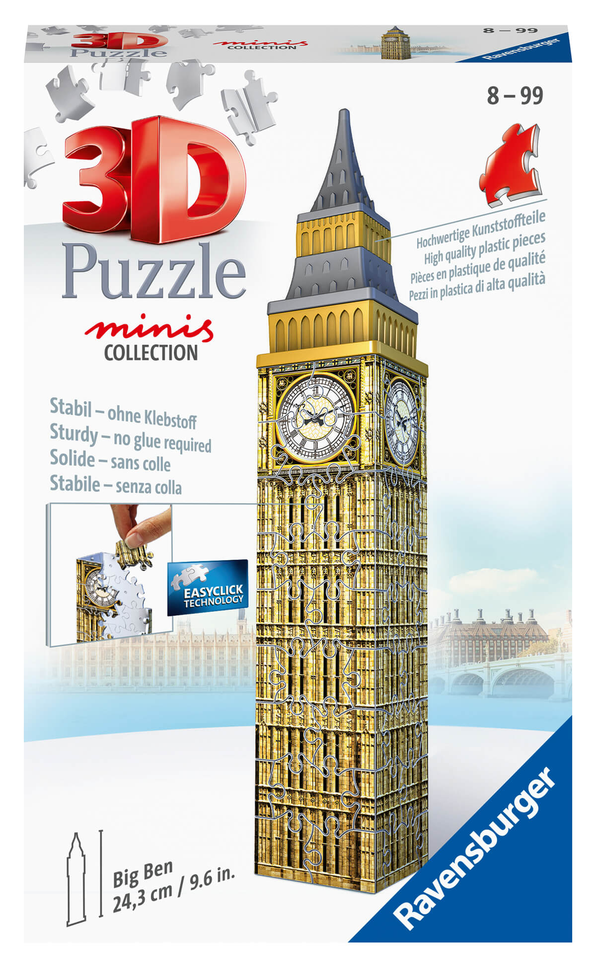 3D Puzzle - Mini Big Ben - 11246 3