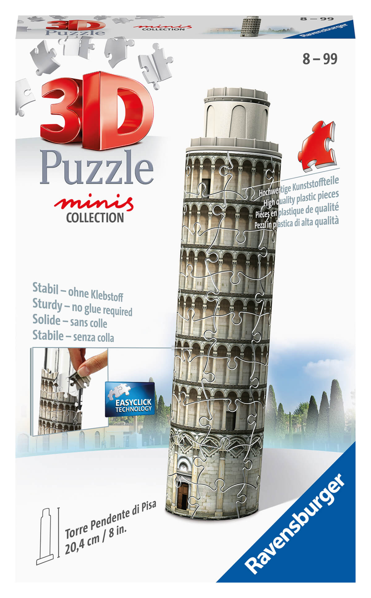 3D Puzzle - Mini Torre di Pisa - 11247 0