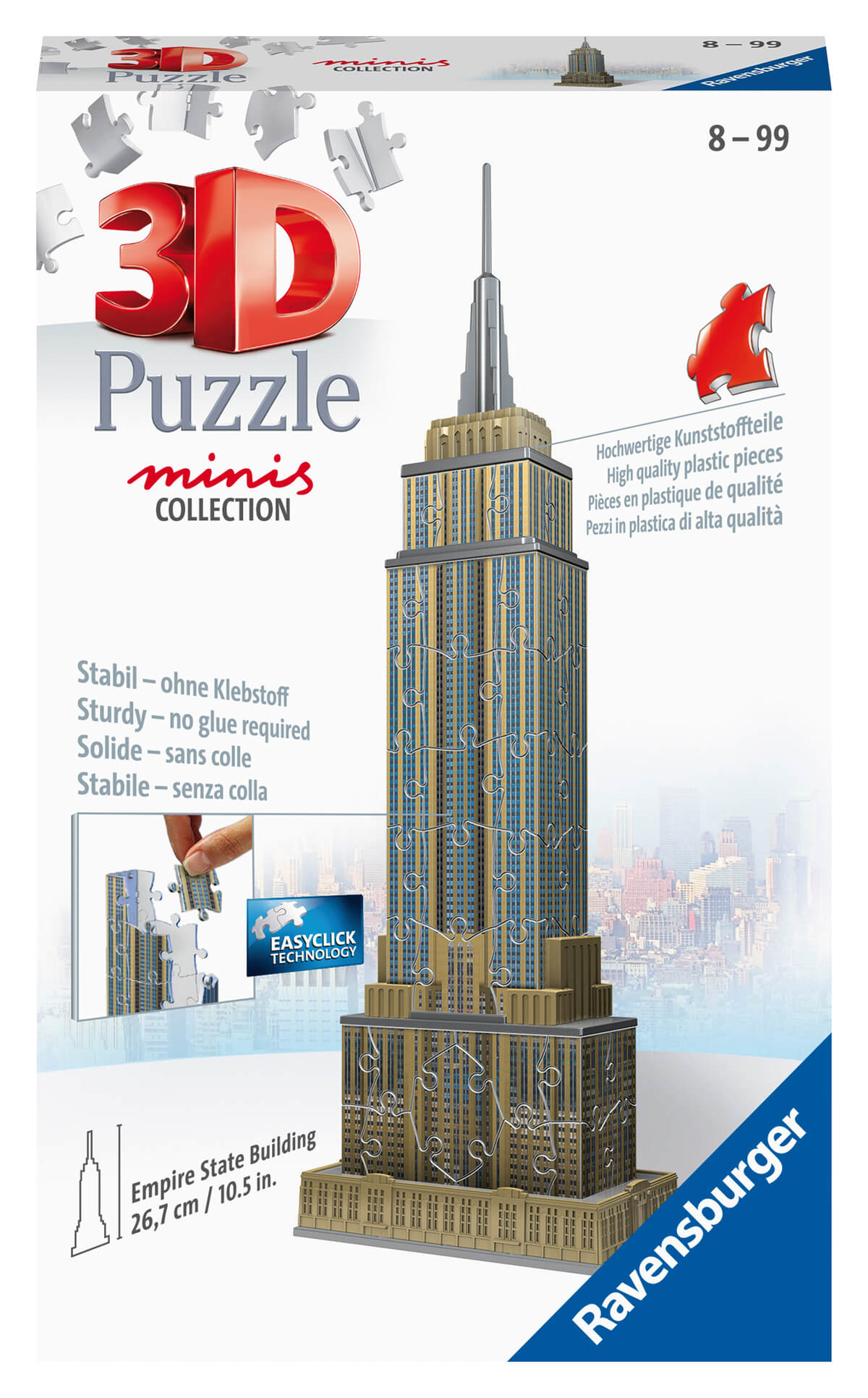 3D Puzzle - Mini Empire Stare Bulding - 11271 5