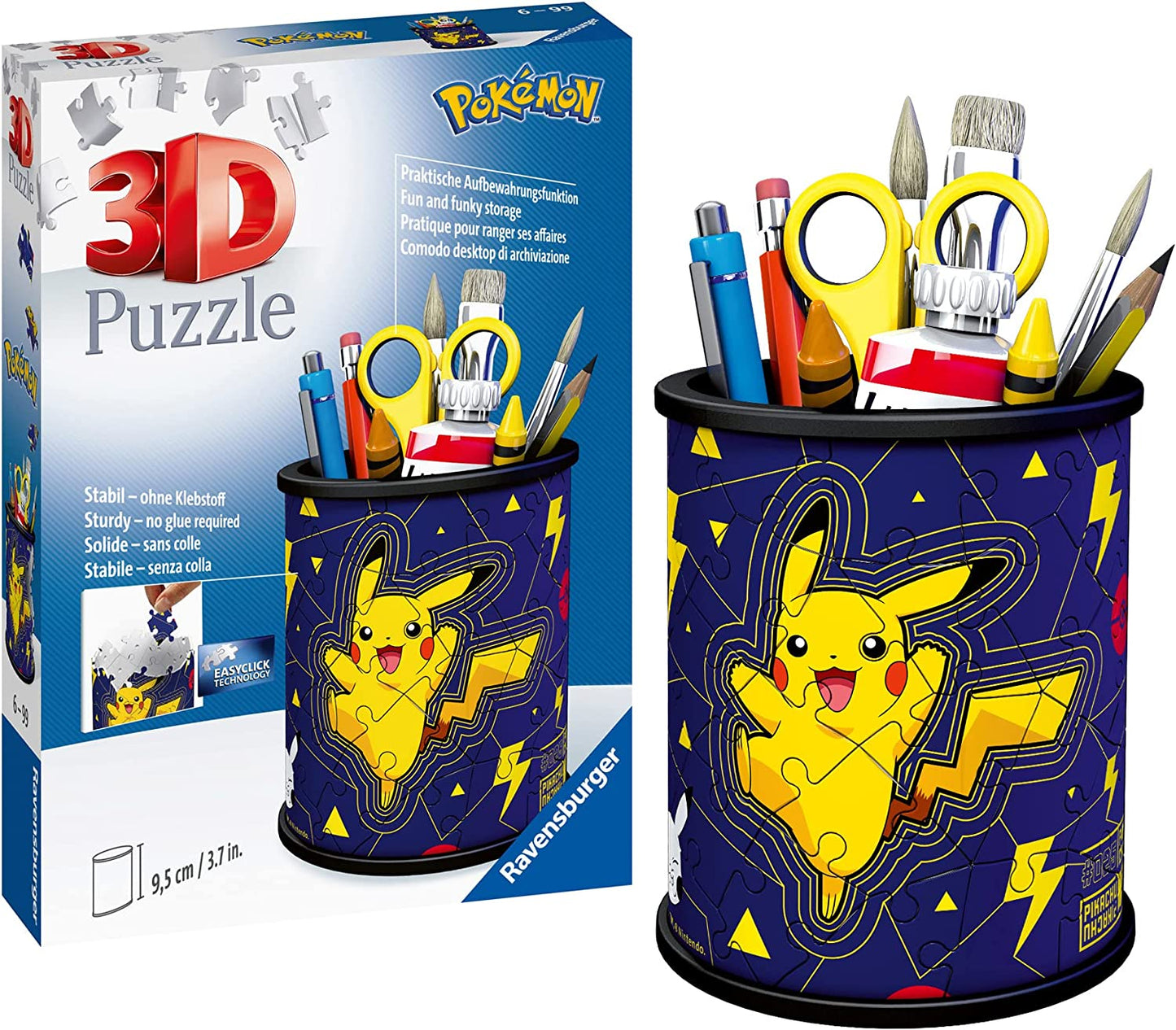 3D Puzzle - Porta Penne Pokemon  - 11257 9