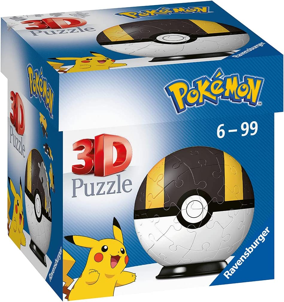 3D Puzzle - Pokémon Hyperball Nera - 11266 1