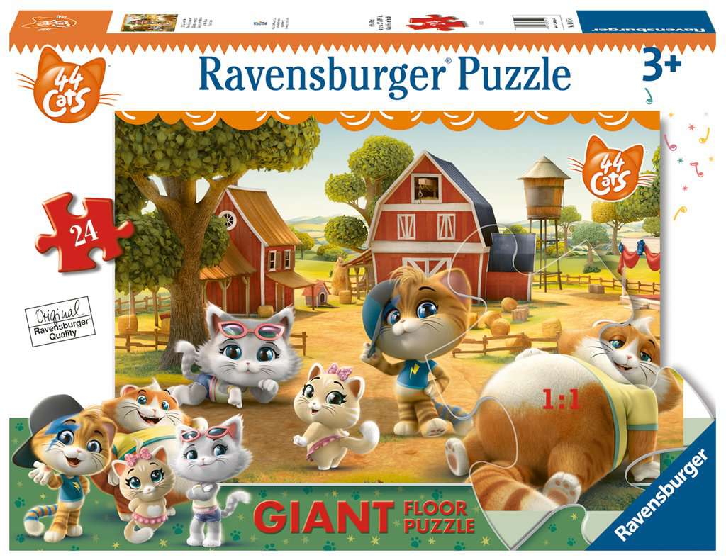 Puzzle 24 giant Pavimento 44 Gatti A - 03015 6