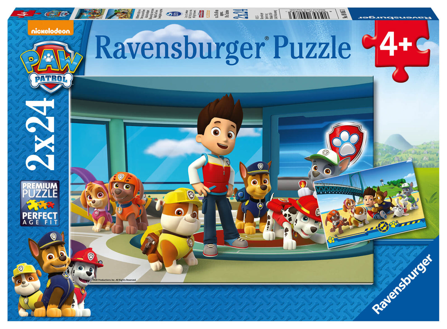 Puzzle 2x24 - Paw Patrol B - 09085 3