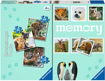Multipack memory + 3 puzzle Cuccioli 20984 2
