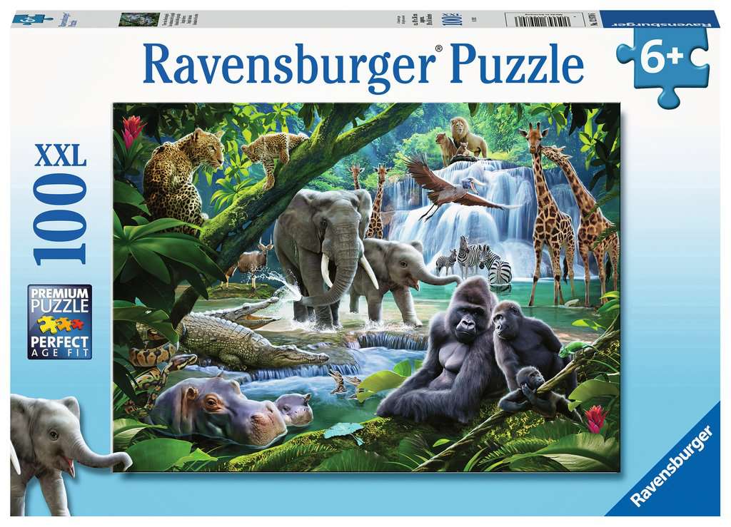 Puzzle 100 pz. XXL Animali della giungla - 12970 6
