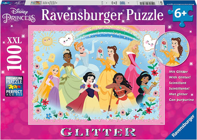 Puzzle 100 pz. XXL - Disney Princess Glitter - 13326 0