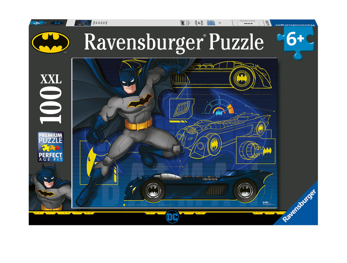 Puzzle 100 pz. XXL - Batman B - 13262 1