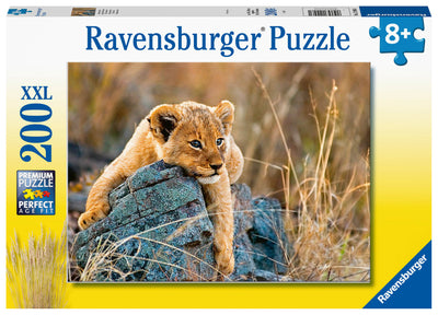 Puzzle 200 pz. XXL - Piccolo leone - 12946 1