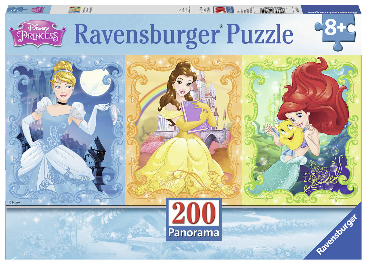 Puzzle 200 pz. XXL - Principesse Disney Panorama - 12825 9
