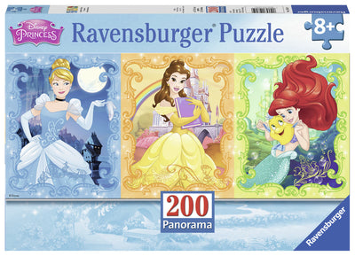 Puzzle 200 pz. XXL - Principesse Disney Panorama - 12825 9