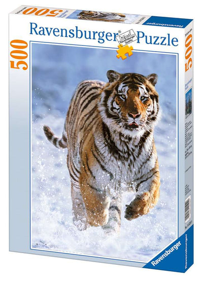 Puzzle 500 pz Tigre sulla neve - 14475 4