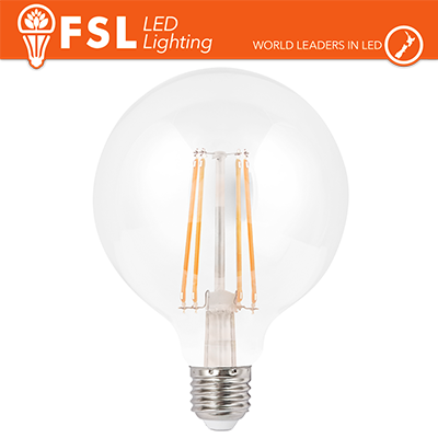 Lampada Filamento Globo Ø9