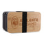 LUNCH BOX ATALANTA A DUE LIVELLI CON COPERCHIO IN BAMBOO E POSATE