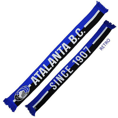 ATA1650 - SCIARPA TUBOLARE INGLESE BLU E NERA ATALANTA B.C.
