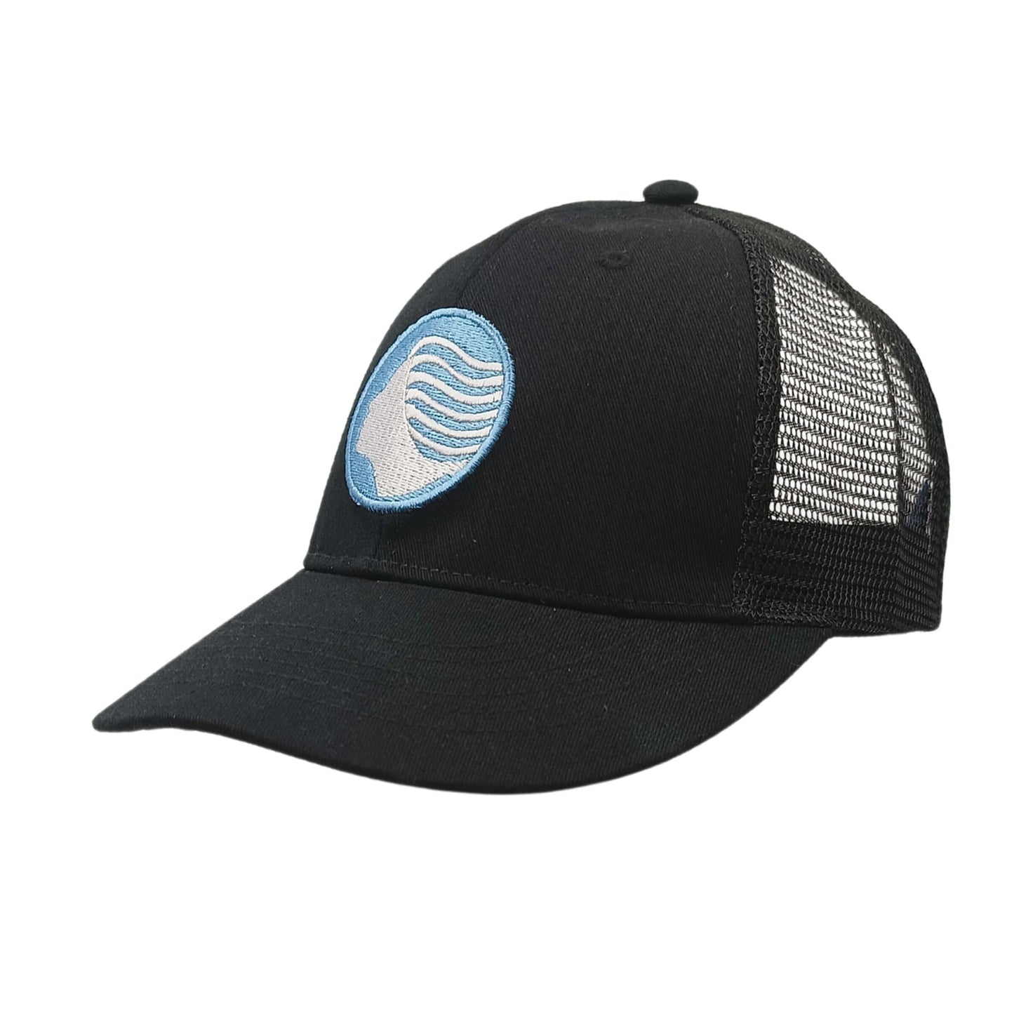 COT 08 ATALANTA CAPPELLINO IN COTONE CON RETE NERO