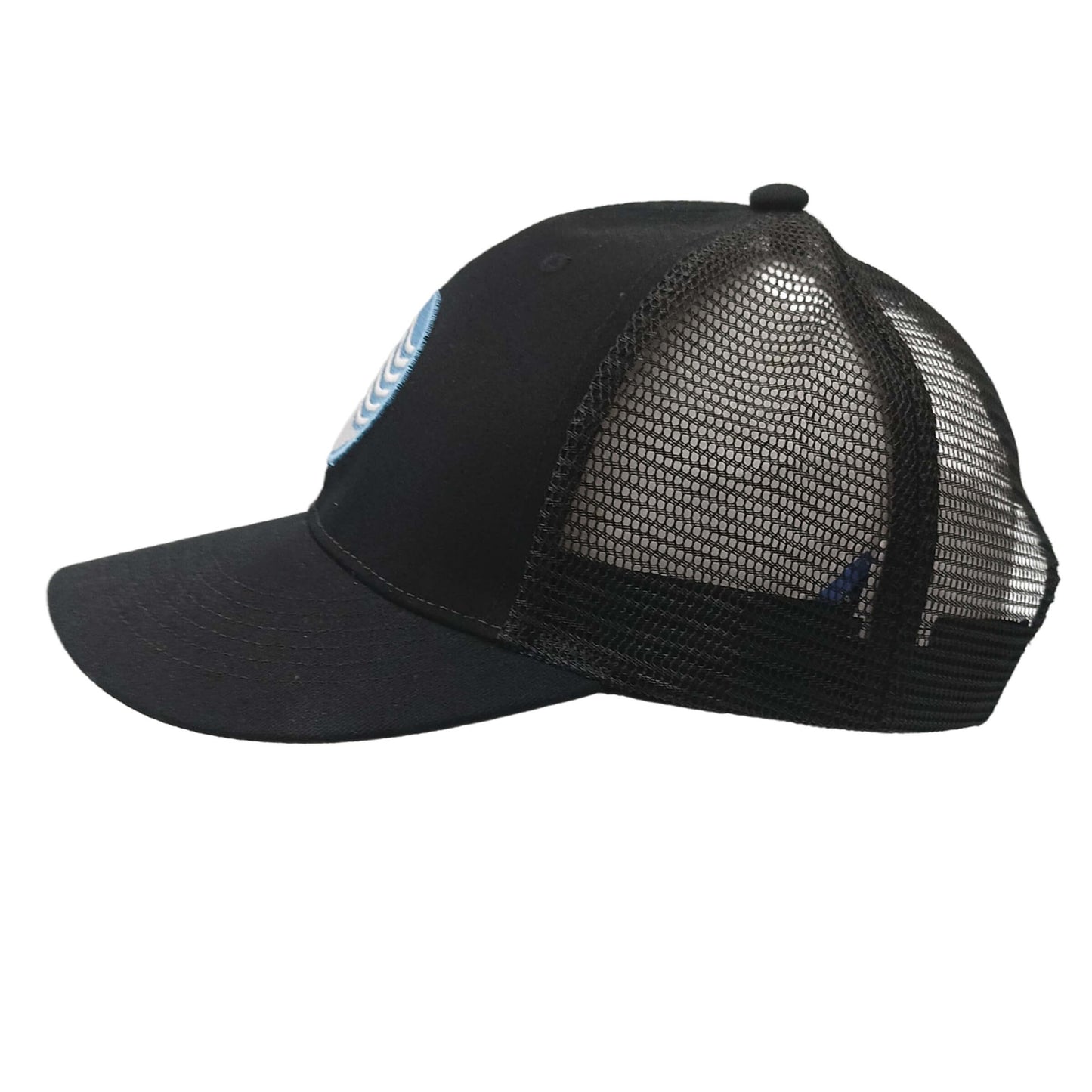 COT 08 ATALANTA CAPPELLINO IN COTONE CON RETE NERO