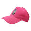 Cappellino Atalanta in cotone rosa fluo con logo della squadra