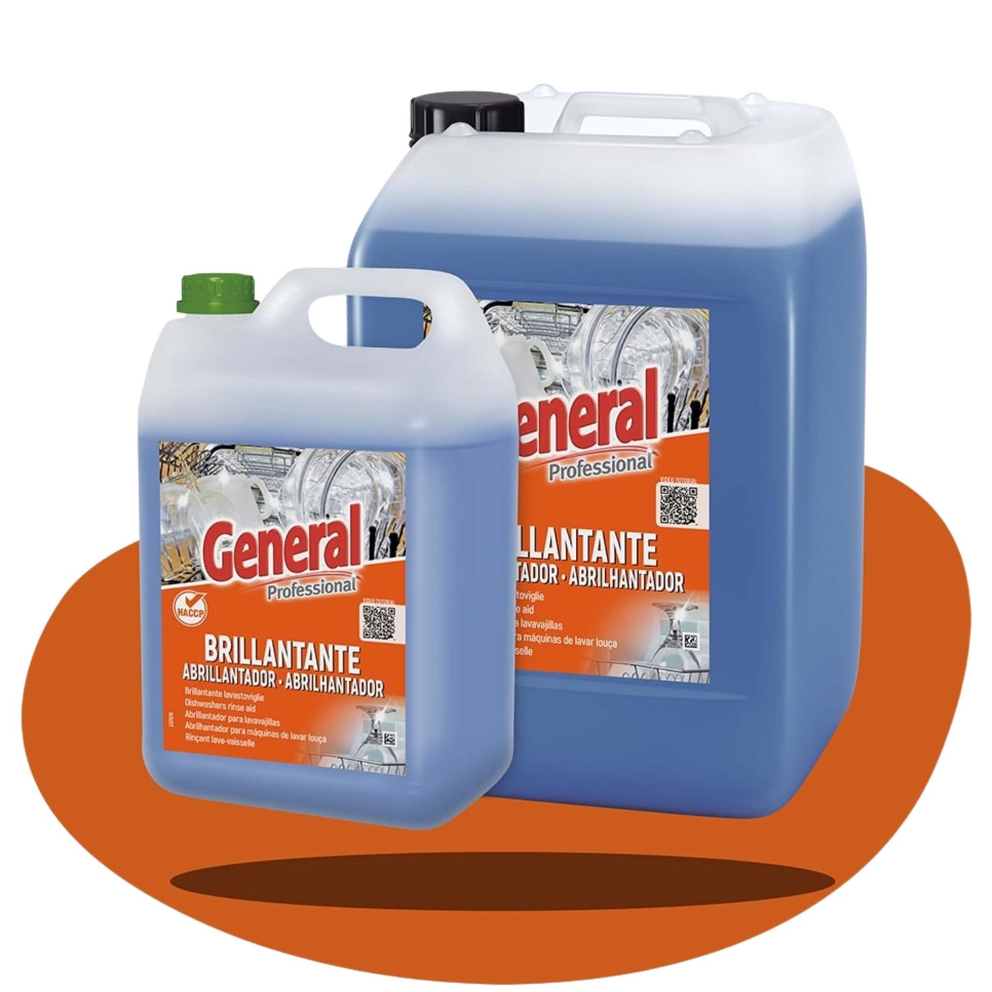 General Professional Brillantante Acido per Lavastoviglie 5 Kg
