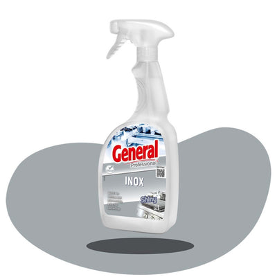 General Professional Pulitore Rapido e Lucidante per Inox 0,75 lt