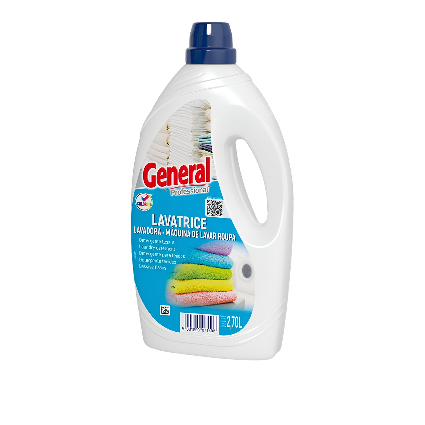 General Professional Lavatrice Detergente Liquido Professionale per Tessuti 2,7 L