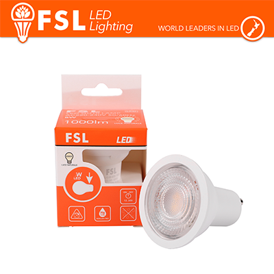 GU10 Lampadina LED - 3W 3000K 250LM 38° CRI>80