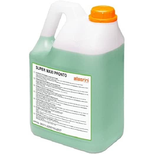 Detergente pavimenti Super Maxi Pronto senza risciacquo 5 Kg flacone profumo balsamico