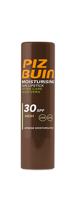 Stick solare labbra Piz Buin SPF 30 resistente all'acqua protezione UVA UVB