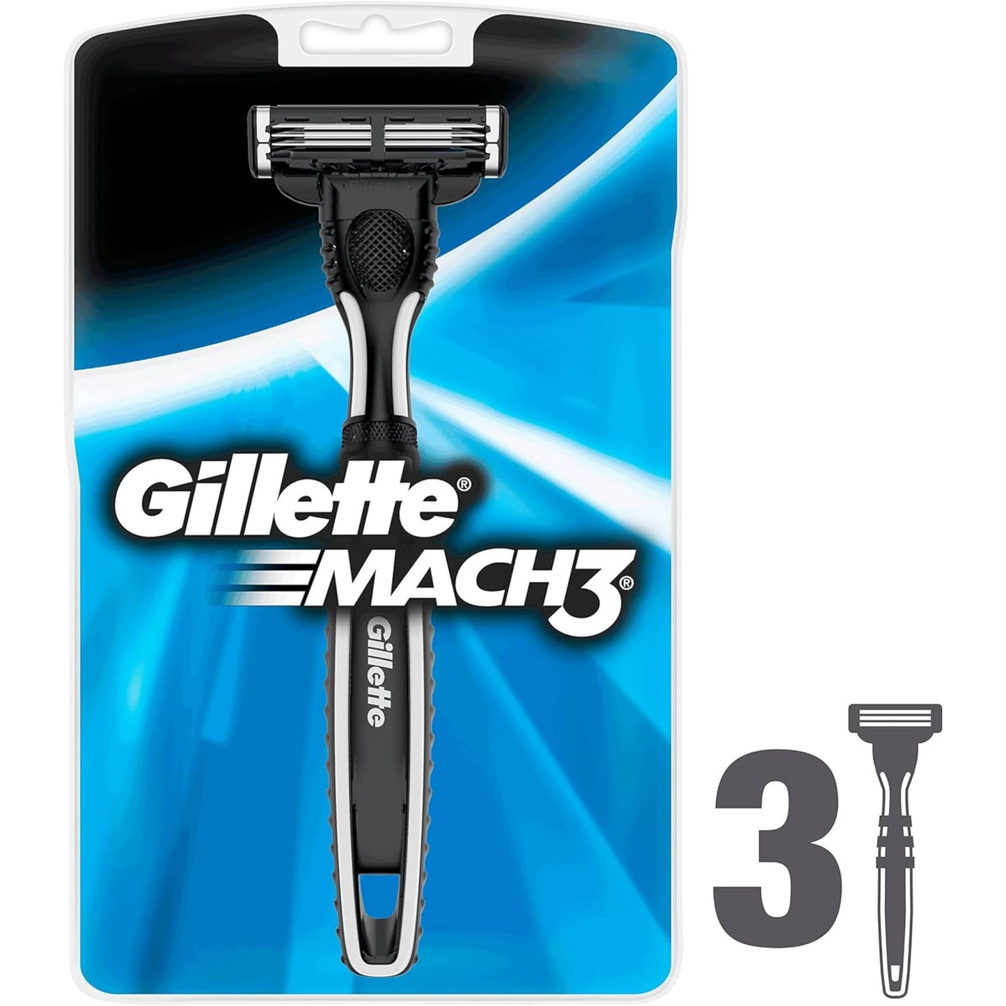 3 Rasoi Gillette Mach3 Usa e Getta