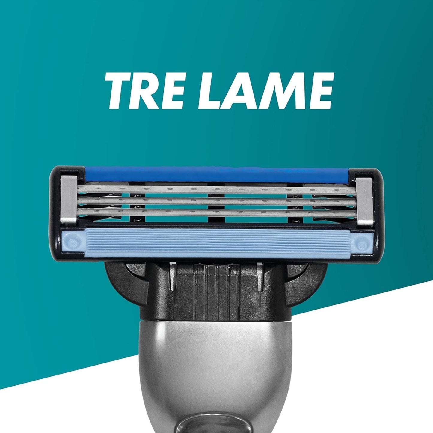 Gillette Mach3 confezione da 5 testine ricambio dettaglio lame affilate