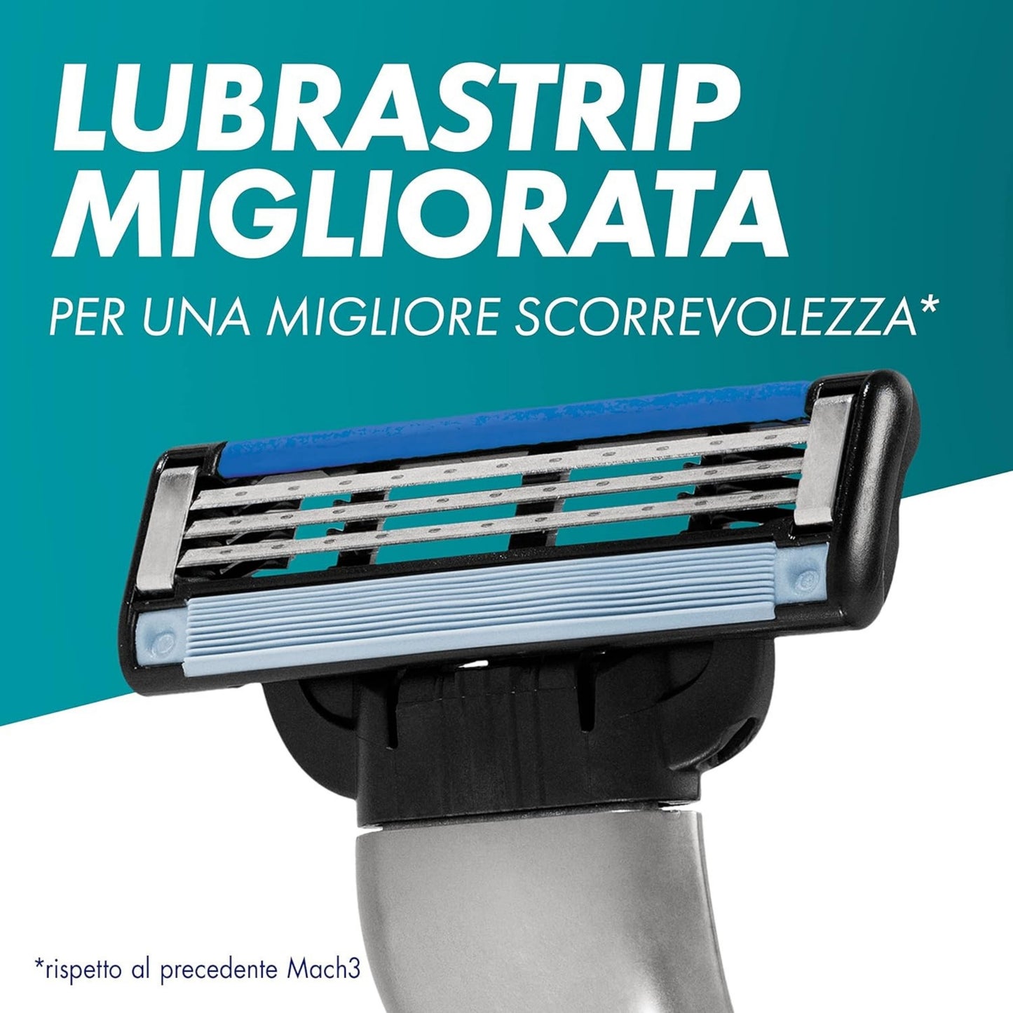 Blister da 5 Ricambi Lamette Gillette Mach3