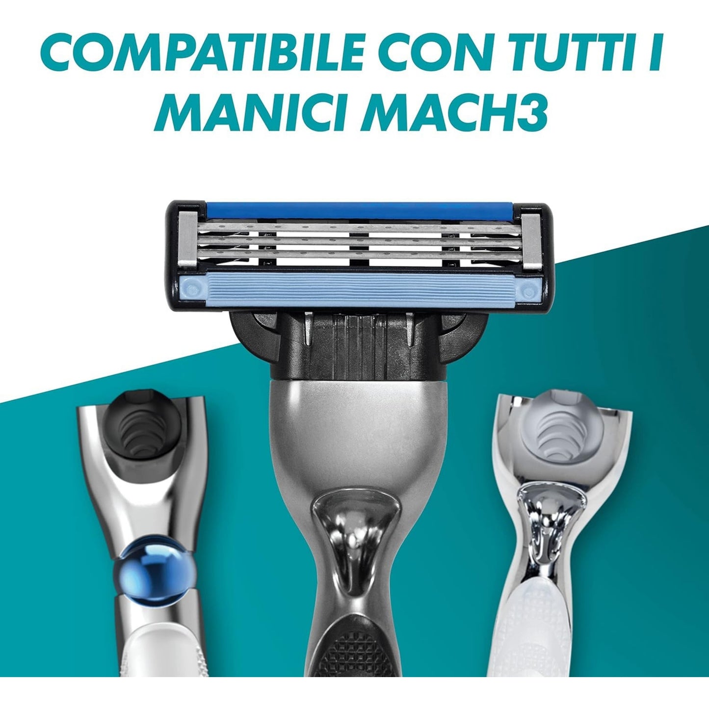 Blister da 5 Ricambi Lamette Gillette Mach3
