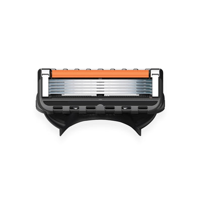 Gillette Fusion ProGlide Manual lamette ricambio dettaglio testina con striscia lubrificante Lubrastrip