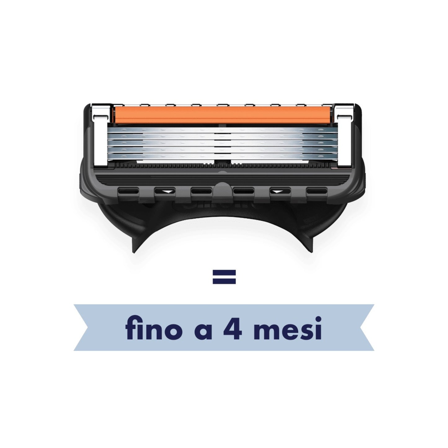 Blister da 4 Ricambi Lamette Gillette Fusion Proglide Manual