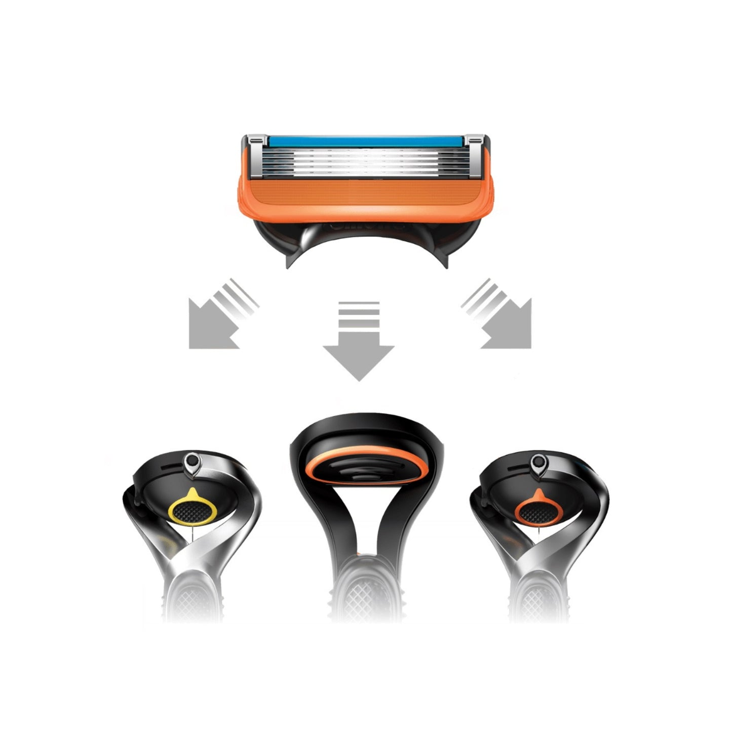 Blister da 4 Ricambi Lamette Gillette Fusion 5 Manual
