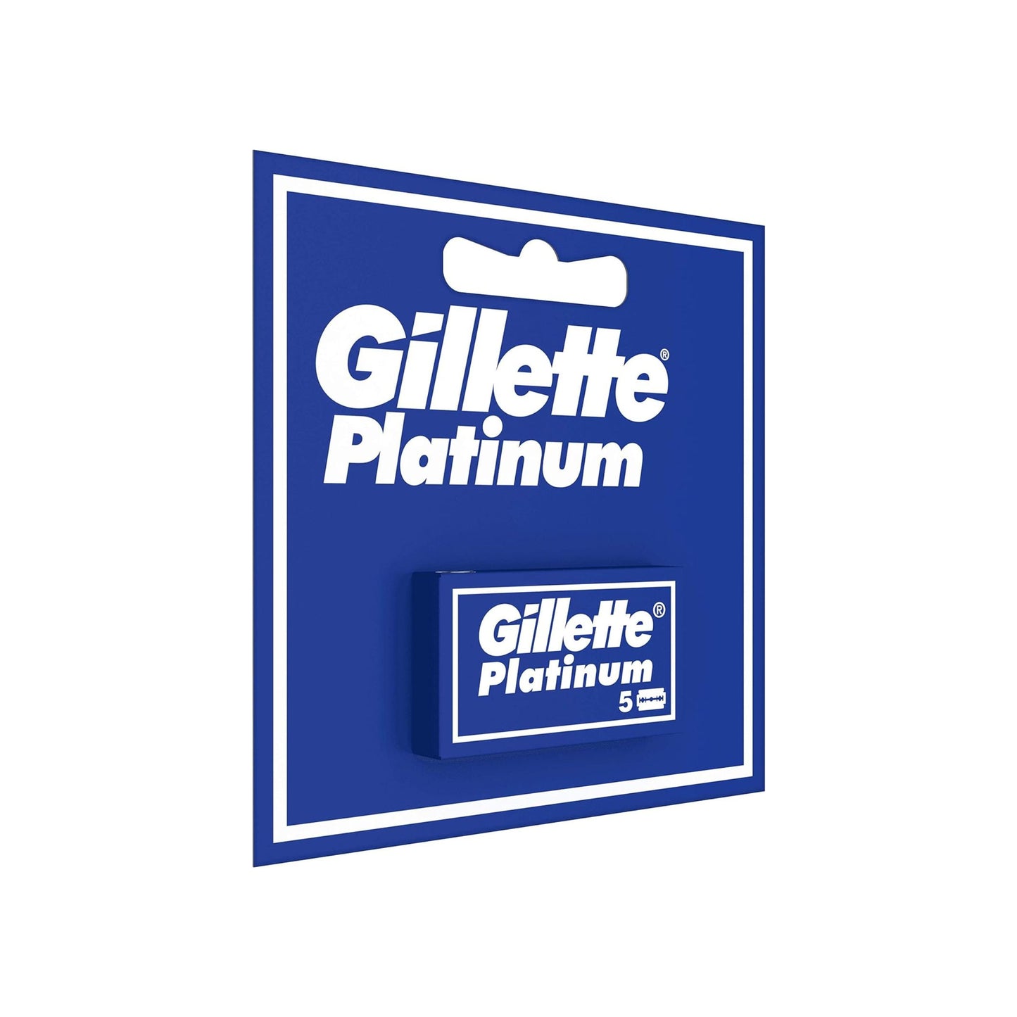 RICAMBI LAMETTE GILLETTE PLATINUM PLUS x5