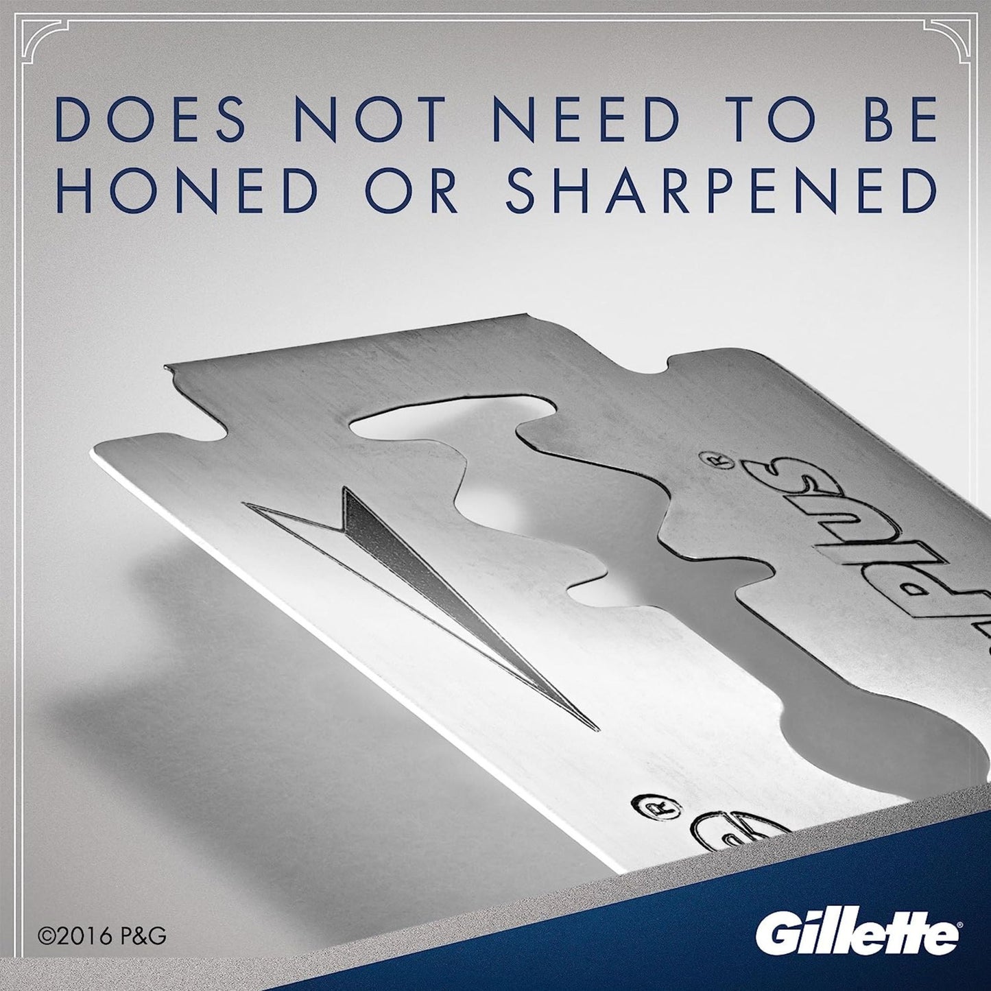 RICAMBI LAMETTE GILLETTE PLATINUM PLUS x5