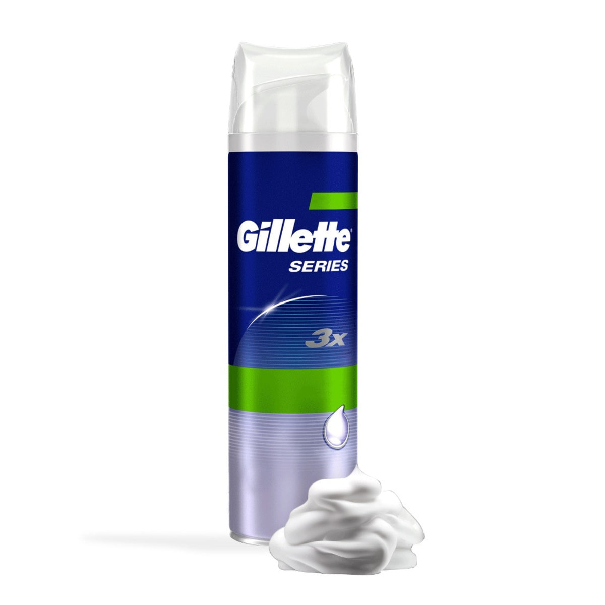 SCHIUMA DA BARBA GILLETTE SERIES GEL PER PELLI SENSIBILI 200 ml