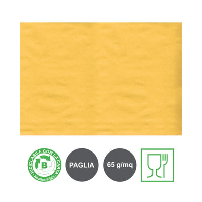 500 TOVAGLIETTE CARTA PAGLIA 30x40 cm