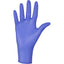 Dettaglio interno guanto in nitrile Nitrylex Basic senza polvere taglia S
