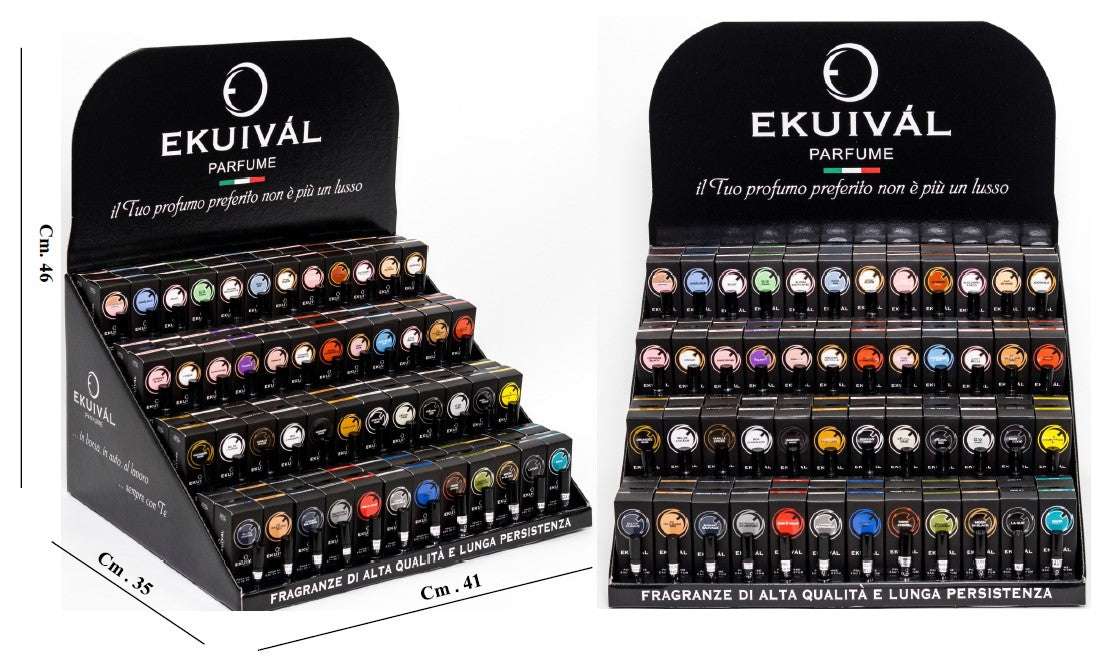 ESPOSITORE EKUIVAL PROFUMI DA 15ml (96PZ)