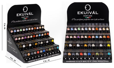 ESPOSITORE EKUIVAL PROFUMI DA 15ml (96PZ)