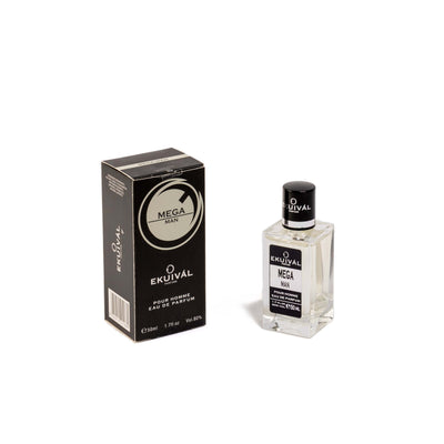 Profumo maschile Mega Man 15ml eau de parfum - note di bergamotto e pepe cuore di lavanda e anice stellato base di cedro e patchouli