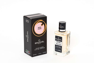 Profumo femminile Mon Pays 50ml eau de parfum - note di fragola e lampone cuore di gelsomino e peonia base di patchouli e muschio bianco