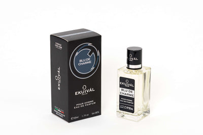 Profumo maschile Blu de Charme 50ml eau de parfum - note di pompelmo e limone cuore di menta e note verdi scia aromatica e fresca
