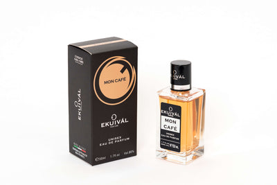 Profumo unisex Mon Café 50ml eau de parfum - note di caffè e rosa cuore di ambra e vaniglia base di muschio e patchouli
