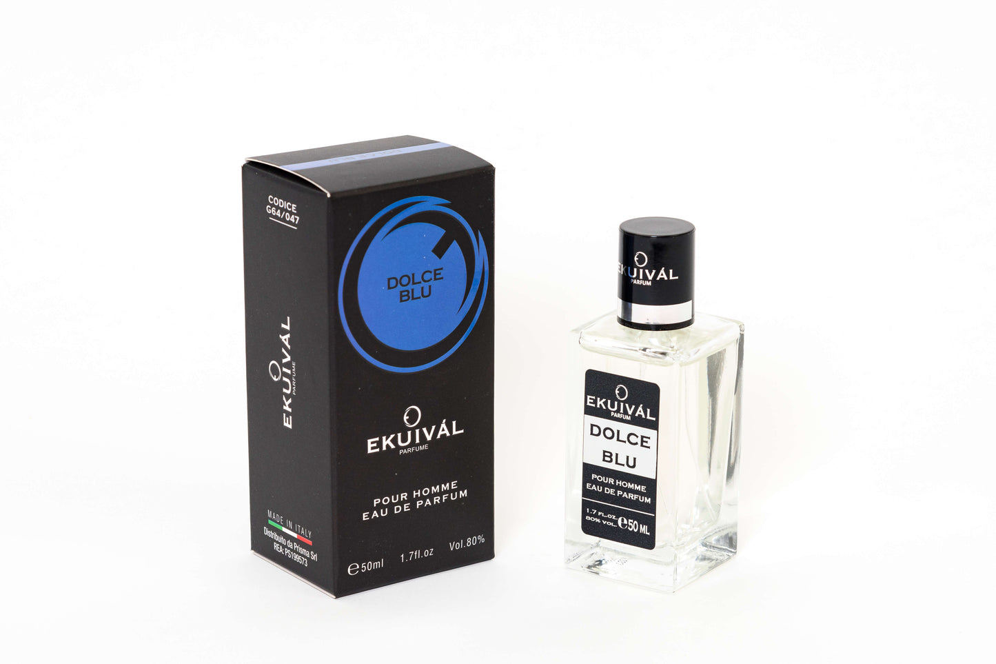 Profumo Dolce Blu 50ml eau de parfum - note di agrumi e menta cuore di lavanda e spezie base di cedro e ambra