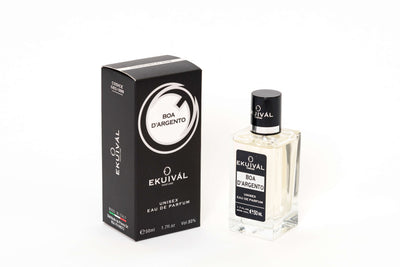 Profumo unisex Boa d'Argento 50ml eau de parfum - note di iris e incenso cuore di muschio base di ambra e miele