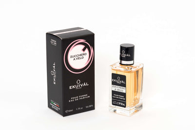 Profumo femminile Zucchero a Velo 50ml eau de parfum - note di zucchero filato e lampone cuore di fragola e vaniglia base di muschio e legno